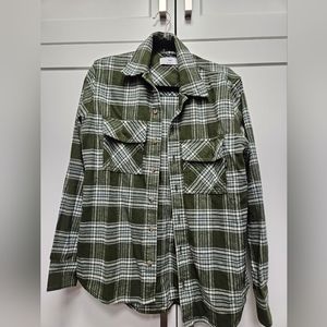 Aritzia Tna Plaid Oversized Shirt